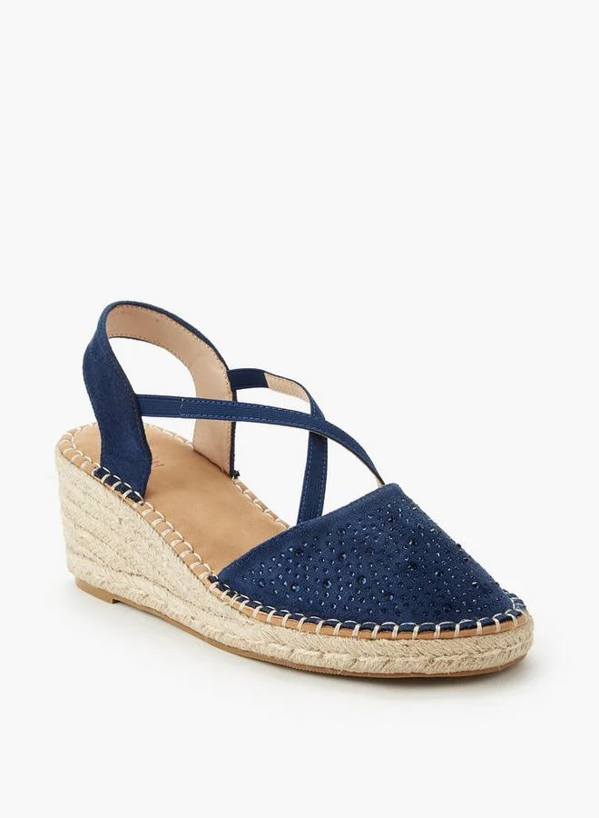 ببرمنة Women Wedge Heel Espadrille Sandals